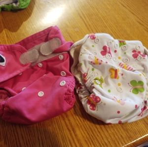 2 Cloth Imagine Diapers.